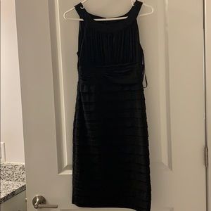Black cocktail dress